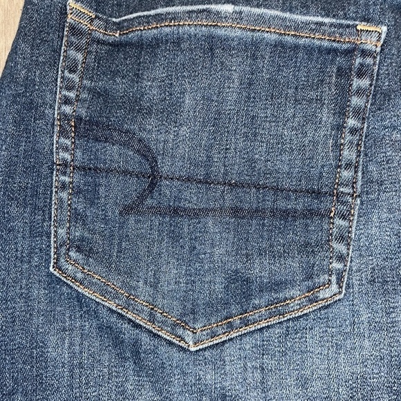 American Eagle Next Level Stretch High Rise Mini Skirt With Zipper Sides Size 14 - Picture 7 of 10